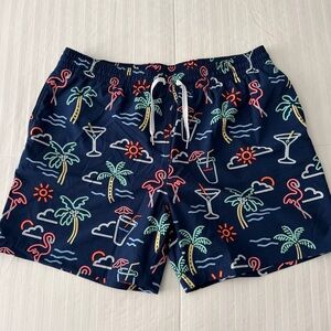 Chubbies Neon Lights 5.5” Classic Lined Swim Trunk Men’s XL